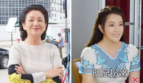 比变老更可怕的是乱穿衣！73岁鲍起静审美出众，演绎大方与优雅