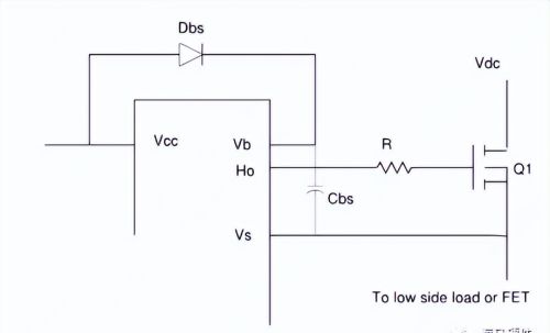 MOS驱动电路的自举电路设计
