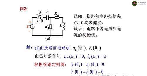 瞬态响应概述和&初始值与稳态值