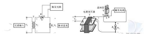 单相全波可控整流电路