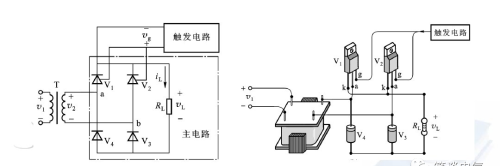 单相全波可控整流电路