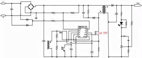 ZVS反激电源控制芯片RM6801SN