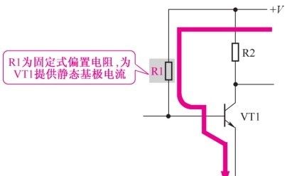 实例分析，4种三极管固定式偏置电路