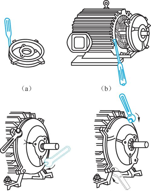 电动机的拆卸和装配方法