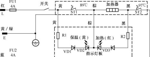 教你识读典型饮水机电路图，一看就懂