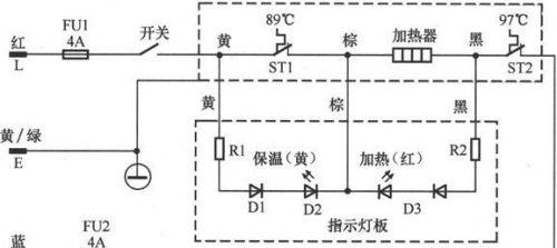 单热型饮水机故障分析与检修方法