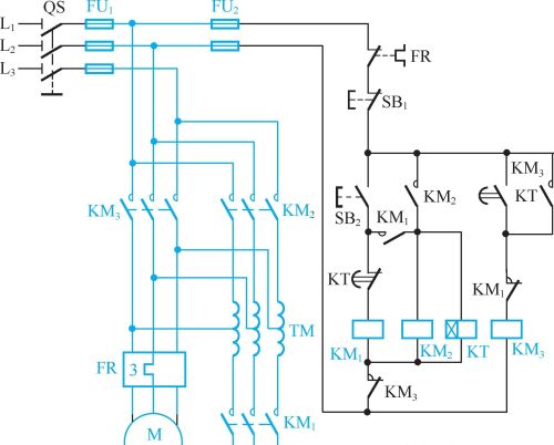 详解电动机减压启动控制电路