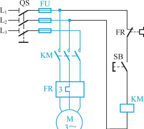 详解电动机全压启动控制电路