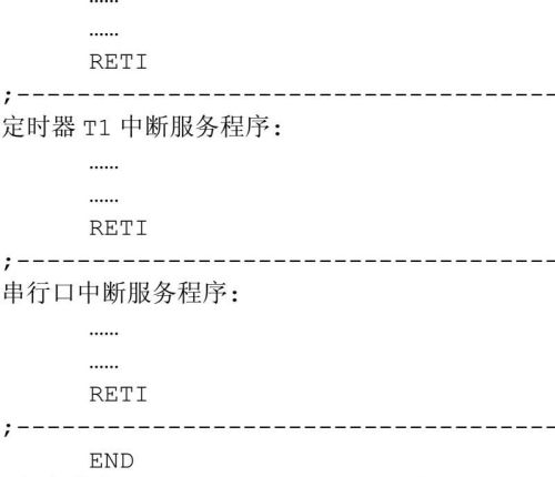 实例讲解，单片机常用中断控制子程序