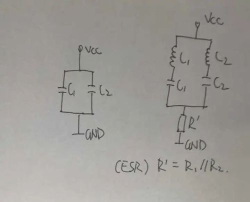 极性与非极性电容并联的作用