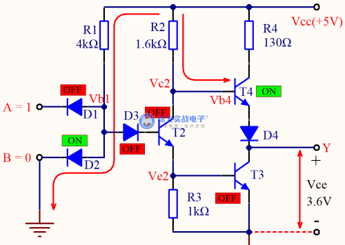 深入讲解TTL门电路工作原理