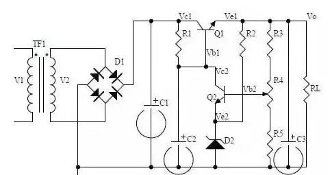 电路反馈框图二极管稳压电路，微分和积分电路，共射极放大电路
