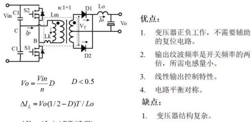 实用开关电源“各种拓扑结构”对比与分析