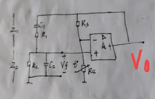 文氏电桥（RC）正弦波振荡电路（一）