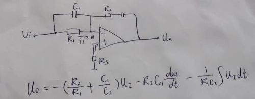 指数运算电路及PI PD PID运算电路