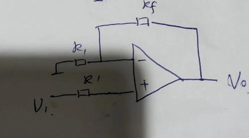 用叠加原理计算同相输入求和运算电路