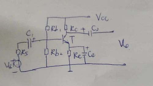 工作点稳定放大电路的频率特性之中频段及高频段分析