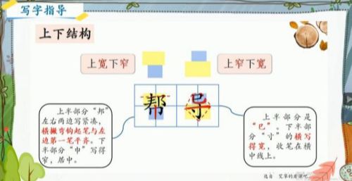 部编版语文二下第17课《要是你在野外迷了路》第二课时学习指导