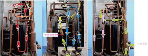 夹带步骤说明空调器制冷循环完整彩图，帮你理清制冷原理
