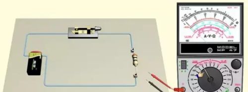 指针式万用表测量直流电阻