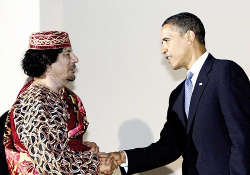 为什么俄罗斯没有在利比亚内战中支持卡扎菲？