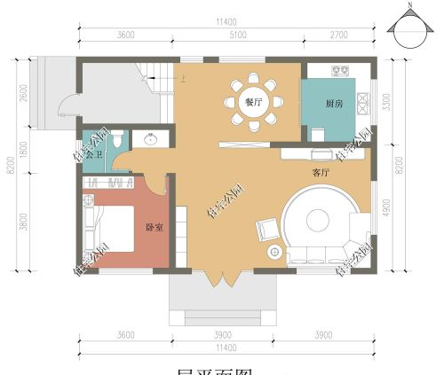 面宽十一米进深八米自建房怎样设计合理舒适？