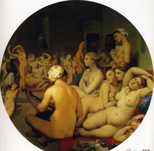 怎么评价安格尔画的《土耳其浴女》？
