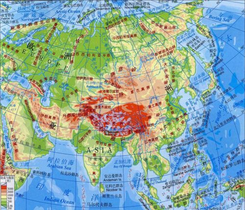 中国的地理位置在世界上有什么优势？