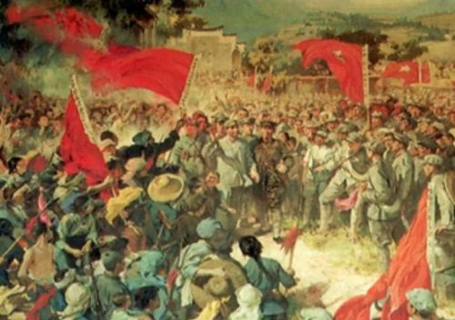 中央红军长征之初有哪些军团？