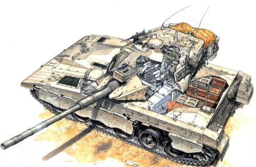 梅卡瓦坦克装备的迫击炮在实战中有多大的作用？