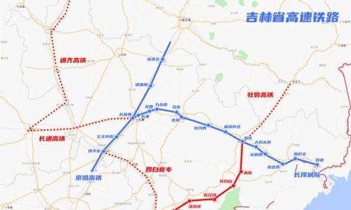 中国东北还有什么地方没有通高铁？