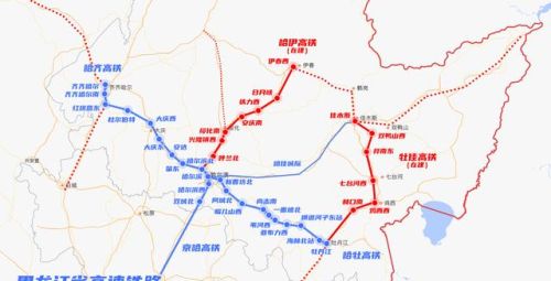 中国东北还有什么地方没有通高铁？