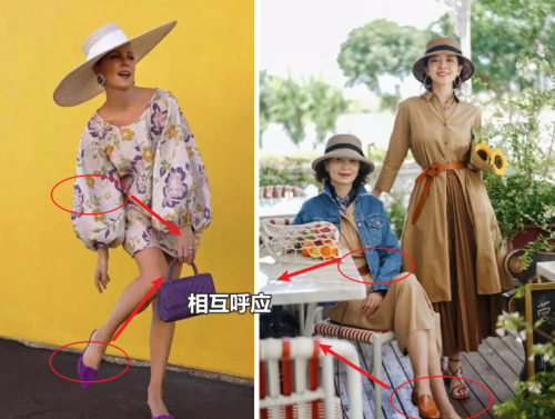 优雅到骨子里的女人，很少穿裤子+运动鞋，裙子+尖头鞋更时髦气质