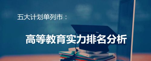 五个计划单列市中，谁的高等教育实力最强？为什么？