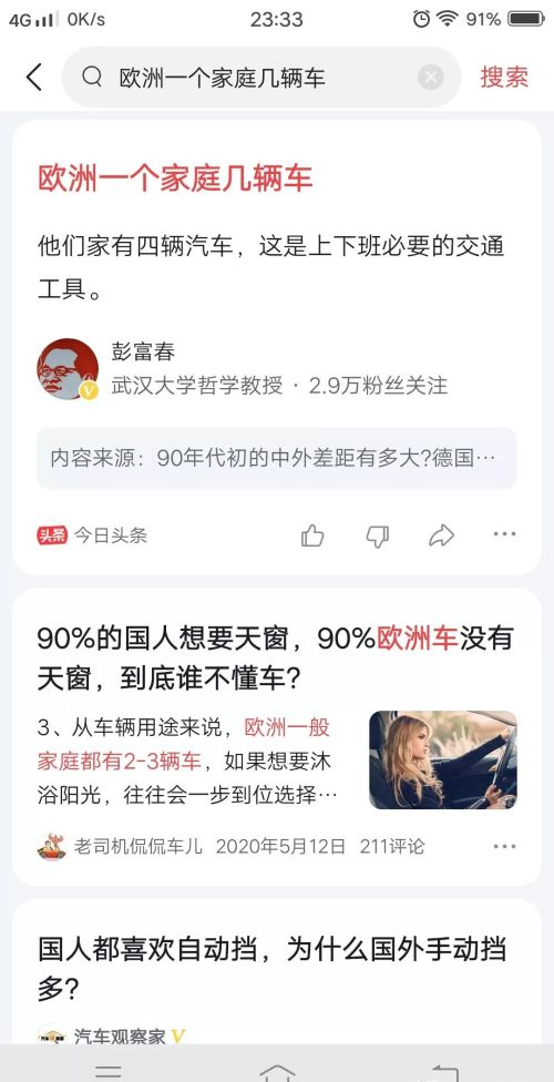 为什么欧洲的汽车都那么小？