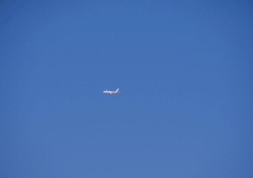 为什么在平流层飞行的飞机，窗户视野中看不到其他航行的飞机？