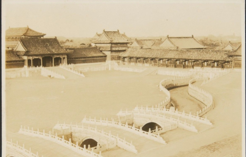1925年，有个日本人来到北京，怀着窥觑心态拍下的照片，保存至今