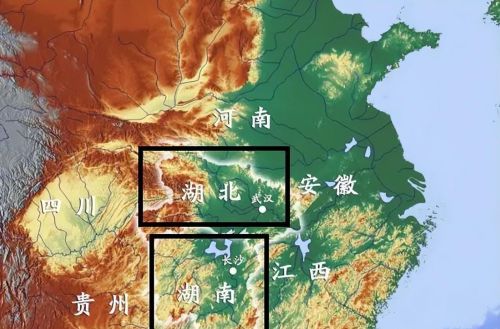 湖北省与湖南省的区划调整，合计98个县，如何分入了两省？