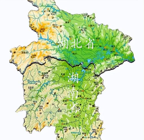 湖北省与湖南省的区划调整，合计98个县，如何分入了两省？