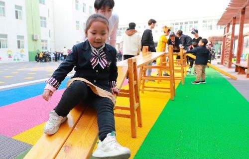 徐州新华路幼儿园：丰富游戏活动  提升幼儿体质