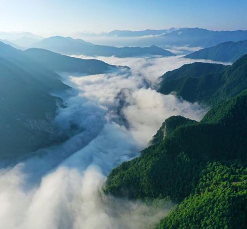 云海奇观！奔跑在那神仙居住的地方