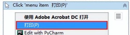 五十三、UiPath之如何打印PDF（转）