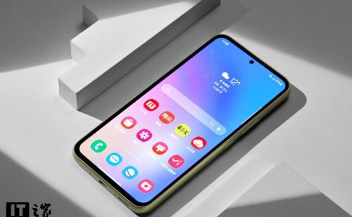 【IT之家开箱】三星Galaxy A54鲜柠绿手机图赏：简约，时尚，清新