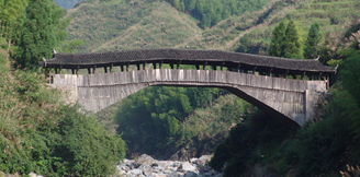 廊桥看“浙”里丨景宁接龙桥：奇山峻岭中的祥瑞之符