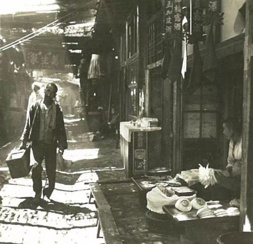 罕见老照片：上世纪40年代，日本间谍拍摄的太原