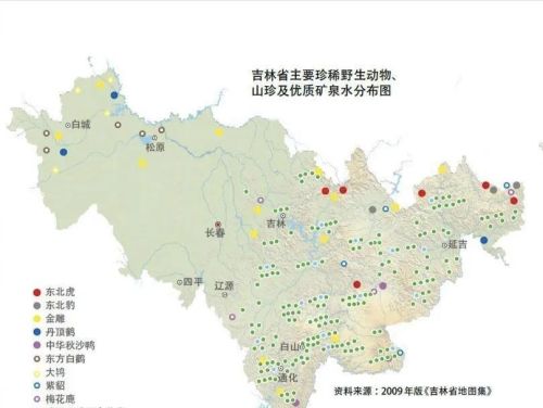 中国34个省级行政区——吉林