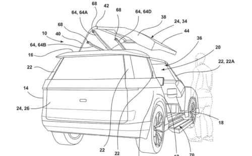福特全新SUV专利曝光！单侧欧翼门拉风极了，学特斯拉Model X？
