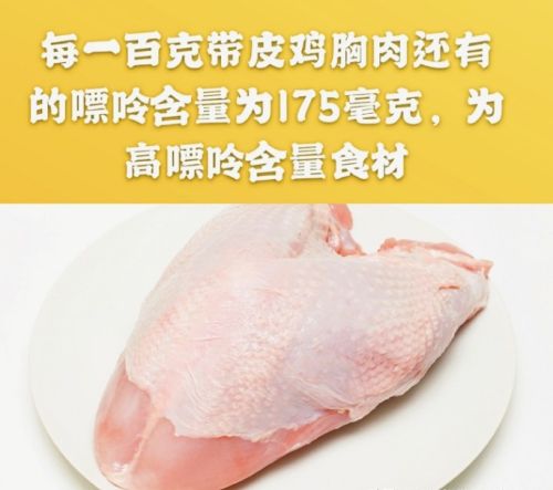 鸡肉的嘌呤含量高吗？什么肉的嘌呤低？