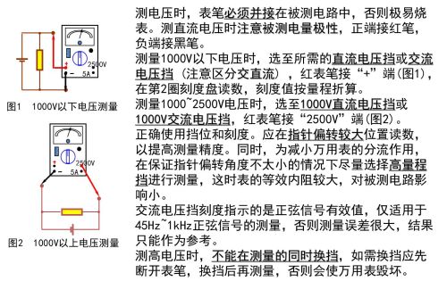 万用表怎么用？