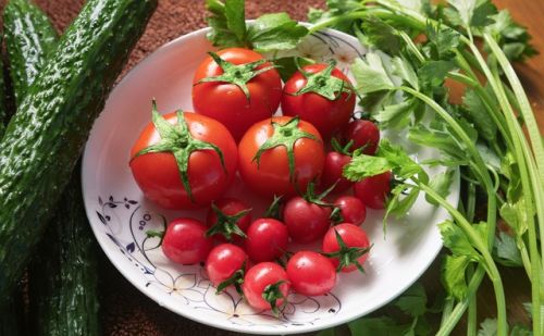 番茄长势很好，果实却很小，而且长的很慢，是什么原因？